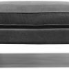 Living Room JB Home Upholstery Upholstered Ottomans | Metro Grey Ottoman