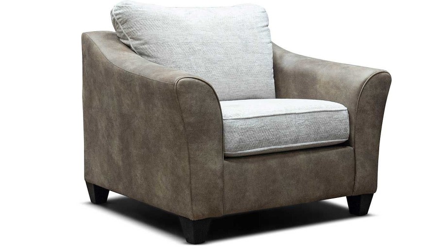 Living Room Dallas Sofa Company Upholstered Chairs | Corinth Beige Chair