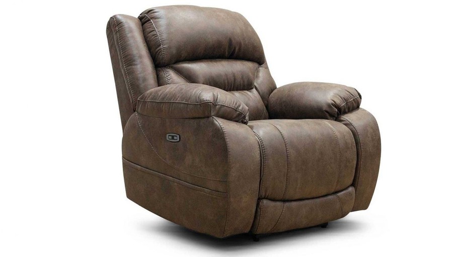 Living Room Dallas Sofa Company Recliners | Houston Ii Taupe Power Recliner