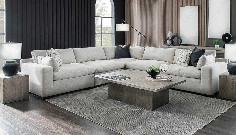 Living Room Dallas Sofa Company Upholstered Collections | City Limits Fabric 5Pc Sectional