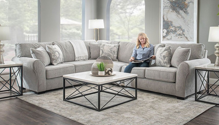 Living Room Home Zone Furniture Upholstered Collections | Demeter Studio Sectional