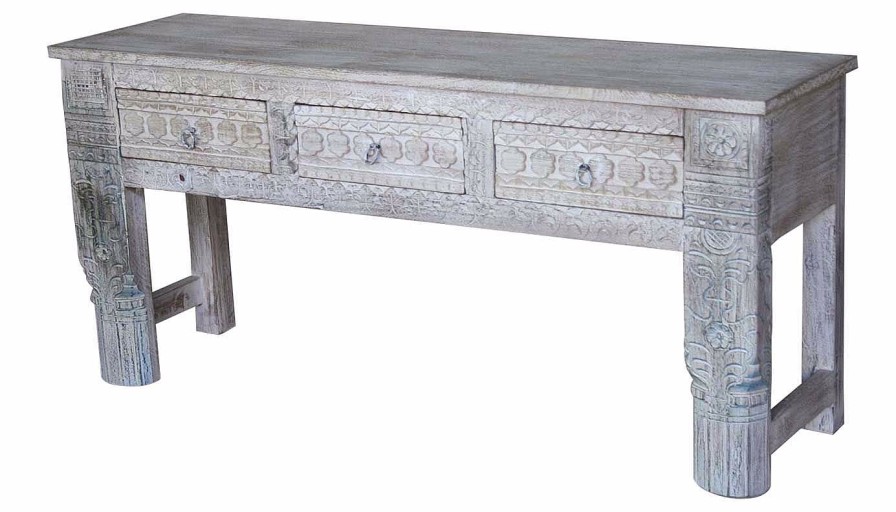 Accents World Piazza | Alia 3-Drawer Console