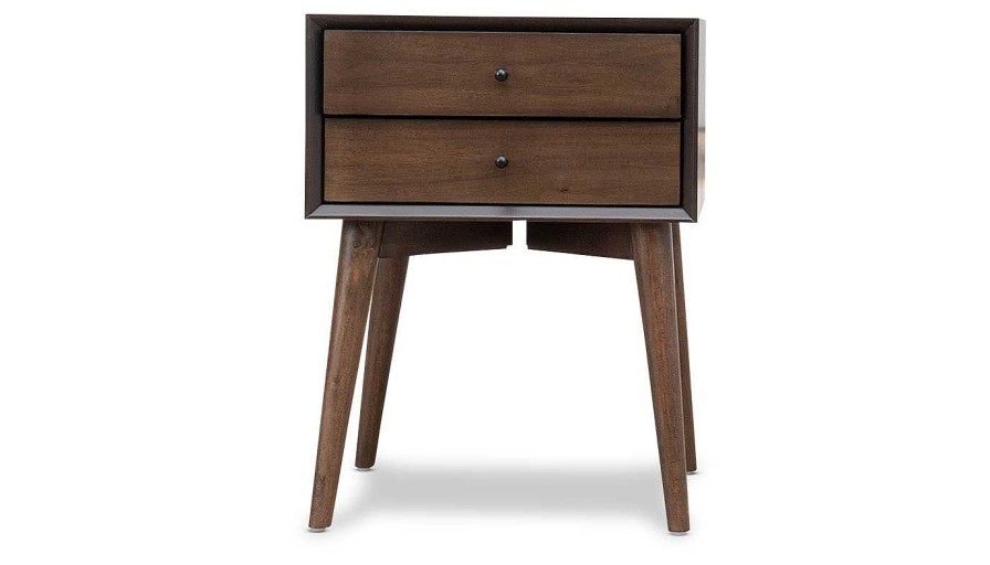 Bedroom JB Home Case Goods Nightstands | Mid Century Nightstand