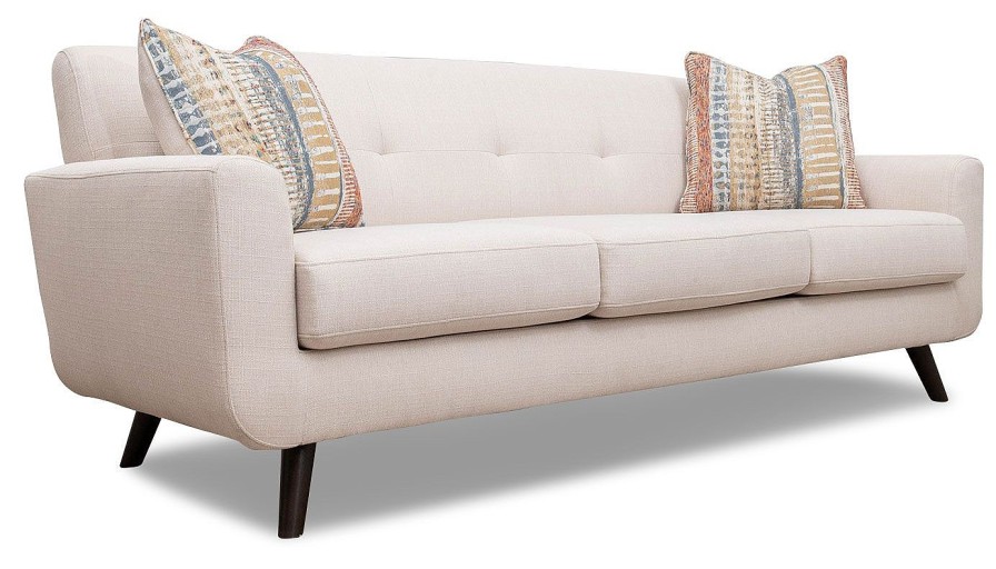 Living Room JB Home Upholstery Upholstered Sofas | Carol Oatmeal Sofa