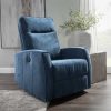 Living Room JB Home Upholstery Recliners | Ellie Ii Navy Power Recliner