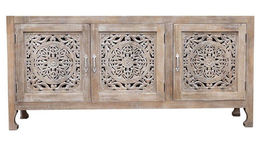 Accents World Piazza | Comte 3-Door Cabinet