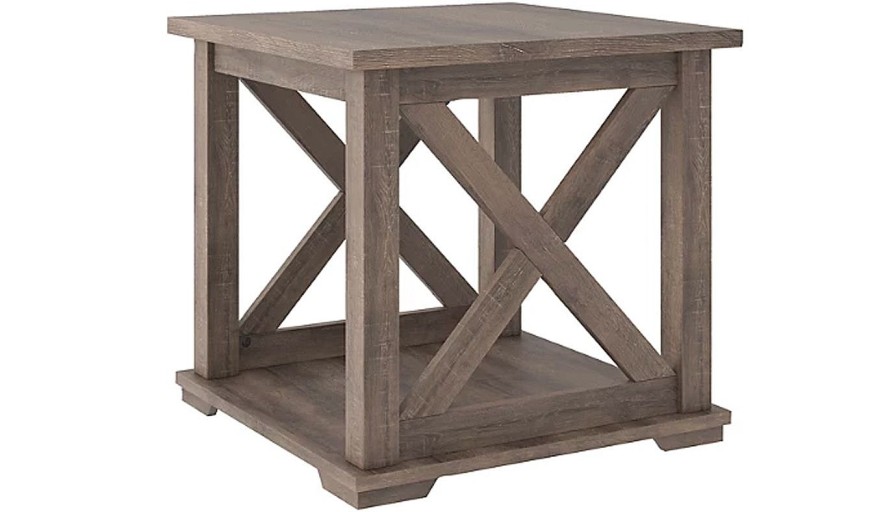 Living Room Home Zone Furniture End Tables | Cameron End Table