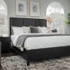 Bedroom JB Home Case Goods Queen Collections | Carmen Queen Bed, Dresser, Mirror & Nightstand With Shelf