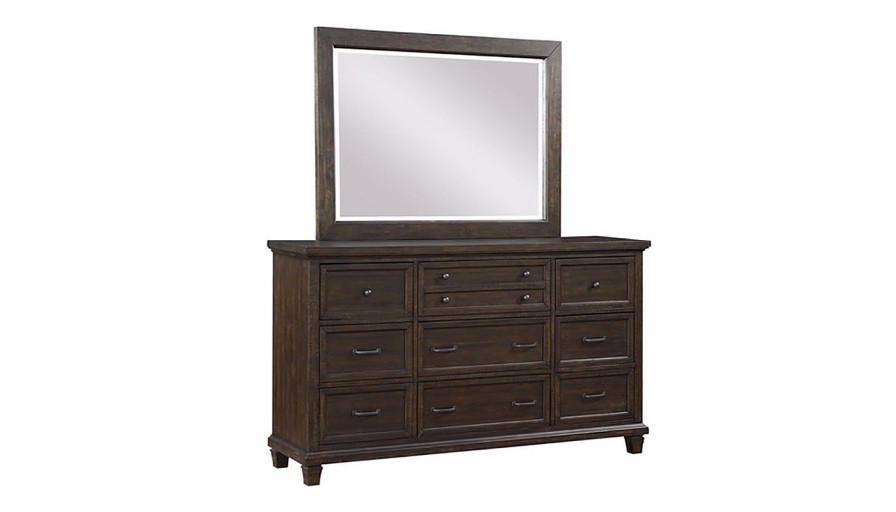 Bedroom JB Home Case Goods Dressers & Mirrors | Cedar Grove Dresser & Mirror