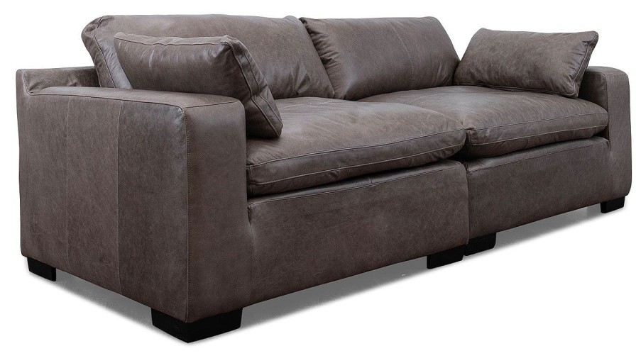 Living Room Dallas Sofa Company Leather Sofas | City Limits Leather Sofa