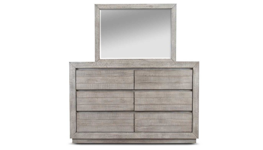 Bedroom JB Home Case Goods Dressers & Mirrors | Lotus Dresser & Mirror