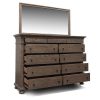 Bedroom JB Home Case Goods Dressers & Mirrors | Ava Ii Grey Dresser & Mirror