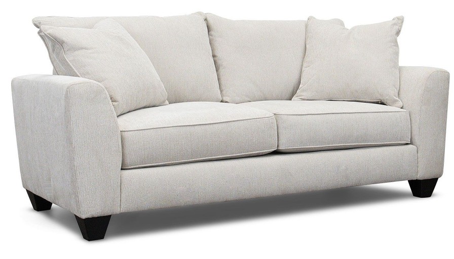 Living Room JB Home Upholstery Upholstered Loveseats | Slt Ivory Loveseat