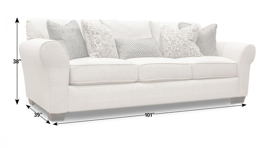 Living Room JB Home Upholstery Upholstered Sofas | Brandi Ii Sofa