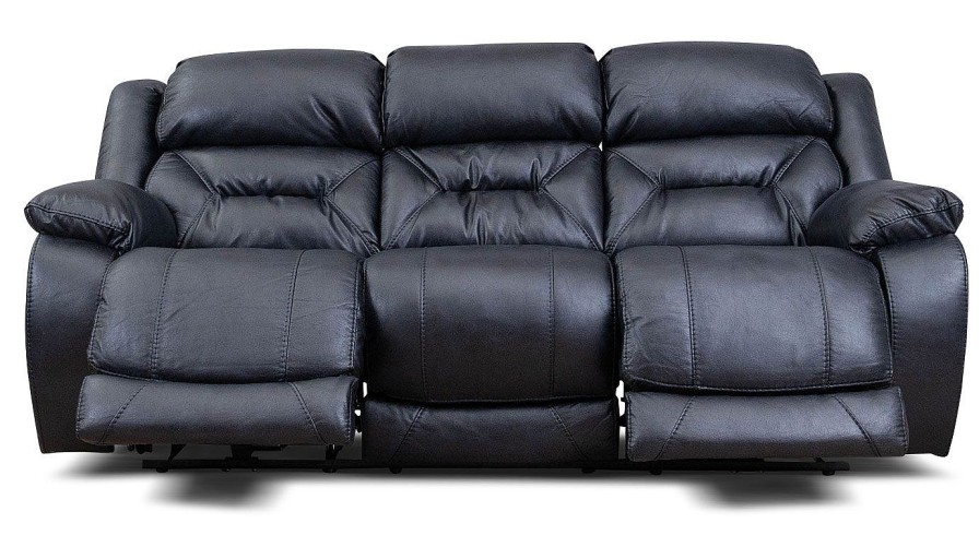 Living Room Dallas Sofa Company Reclining Collections | Houston Navy Power Sofa & Loveseat