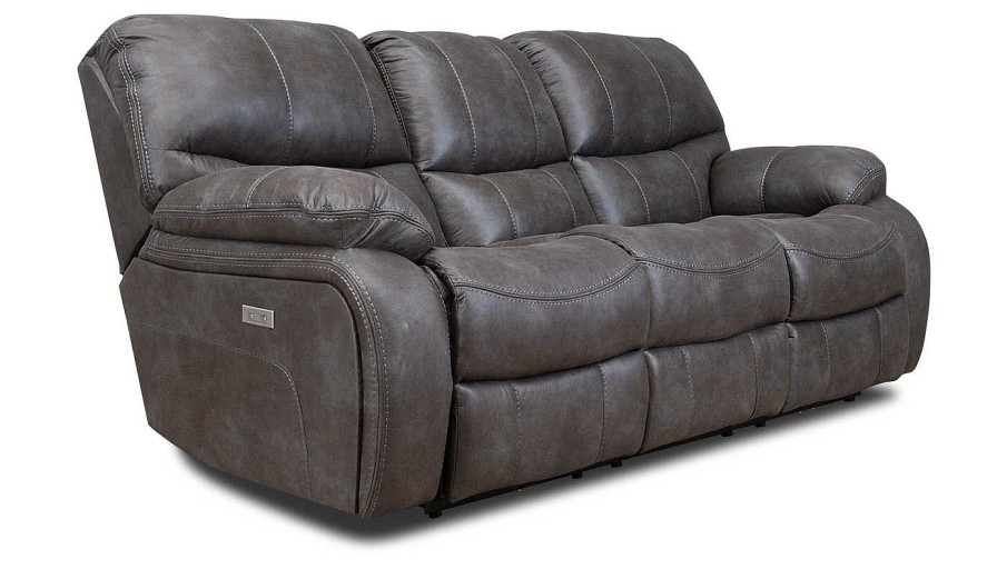 Living Room Dallas Sofa Company Reclining Sofas | Lonestar Ii Graphite Power Sofa