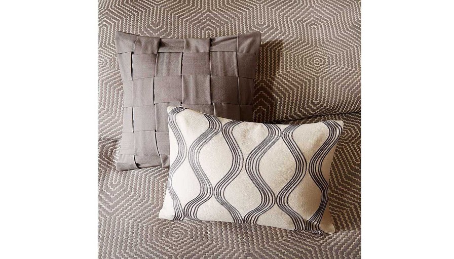 Accents Olliix | Shades Of Grey Queen Comforter Set