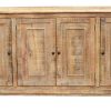 Accents World Piazza | Engels 4-Door Slim Sideboard