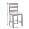 Dining JB Home Case Goods Counter Height Chairs | Tulip Counter Height Side Chair