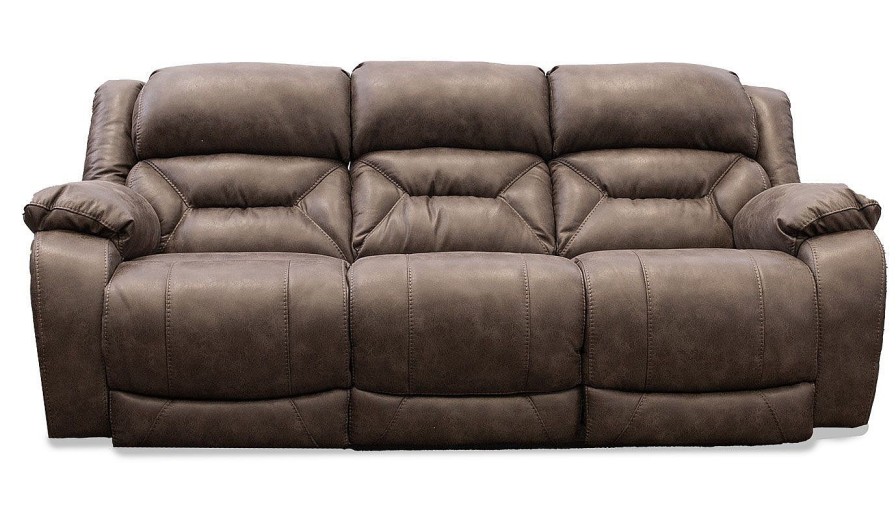 Living Room Dallas Sofa Company Reclining Collections | Houston Taupe Power Sofa & Loveseat