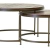 Living Room JB Home Case Goods Coffee Tables | Rivers Edge Round Nesting Tables