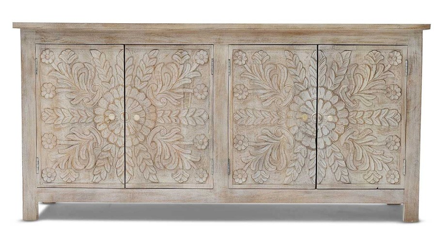 Accents World Piazza | Melia 4-Door Sideboard