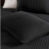 Accents Olliix | Keaton Black Reversible King Coverlet Set