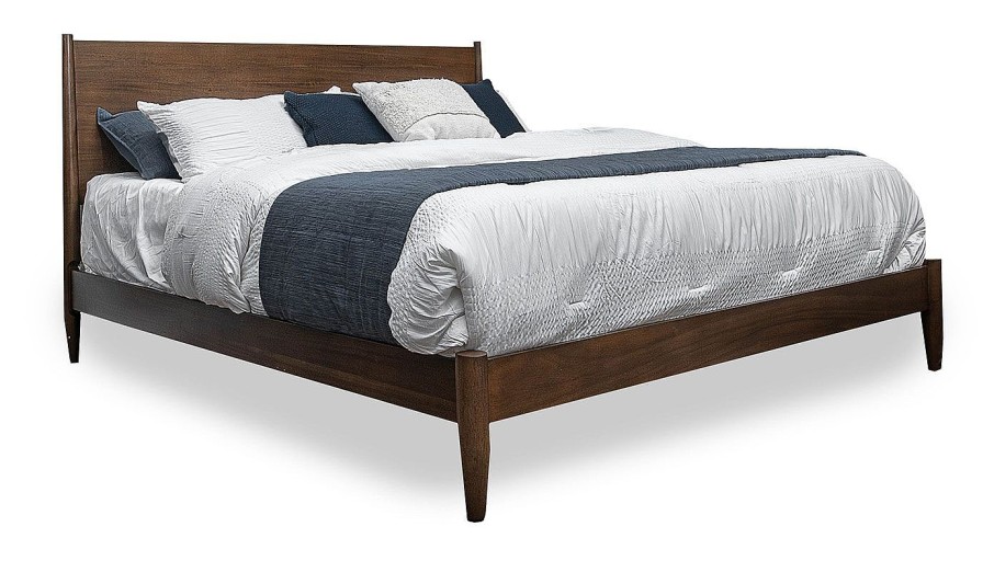 Bedroom JB Home Case Goods King Beds | Mid Century King Bed