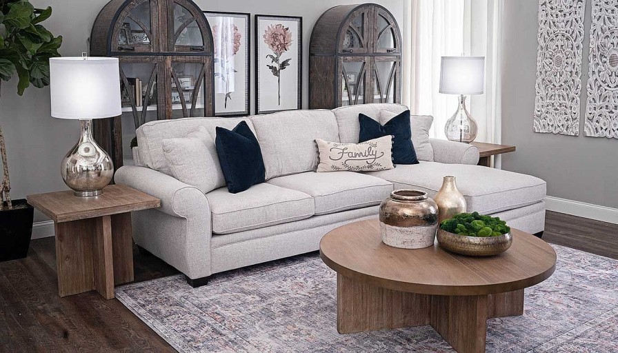 Living Room JB Home Upholstery Upholstered Collections | Pierce 2-Piece Sectional