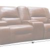 Living Room JB Home Upholstery Leather Loveseats | Lake Como Power Loveseat