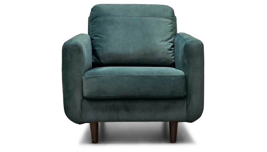 Living Room Dallas Sofa Company Upholstered Chairs | Mission Green Chair