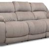 Living Room Dallas Sofa Company Reclining Sofas | Port Arthur Ii Khaki Triple Power Sofa