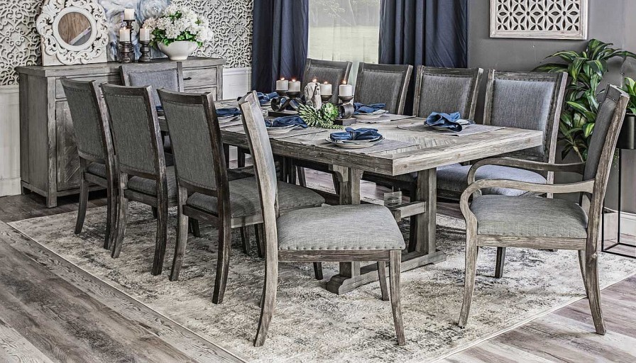 Dining JB Home Case Goods Dining Height Collections | Port Arthur Long Dining Height Table & Chairs