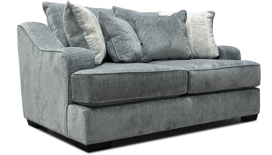 Living Room Dallas Sofa Company Upholstered Loveseats | Spartan Sage Loveseat