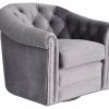 Accents JB Home Upholstery | Artemis Gunmetal Accent Chair