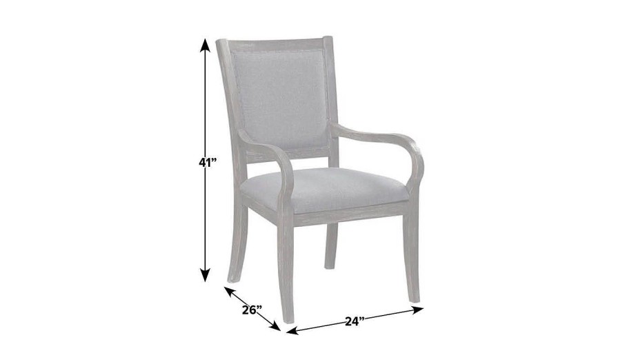 Dining JB Home Case Goods Dining Height Chairs | Port Arthur Arm Chair