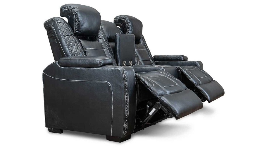 Living Room JB Home Upholstery Reclining Loveseats | Augusta Power Loveseat