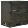 Bedroom JB Home Case Goods Nightstands | Victoria River Nightstand