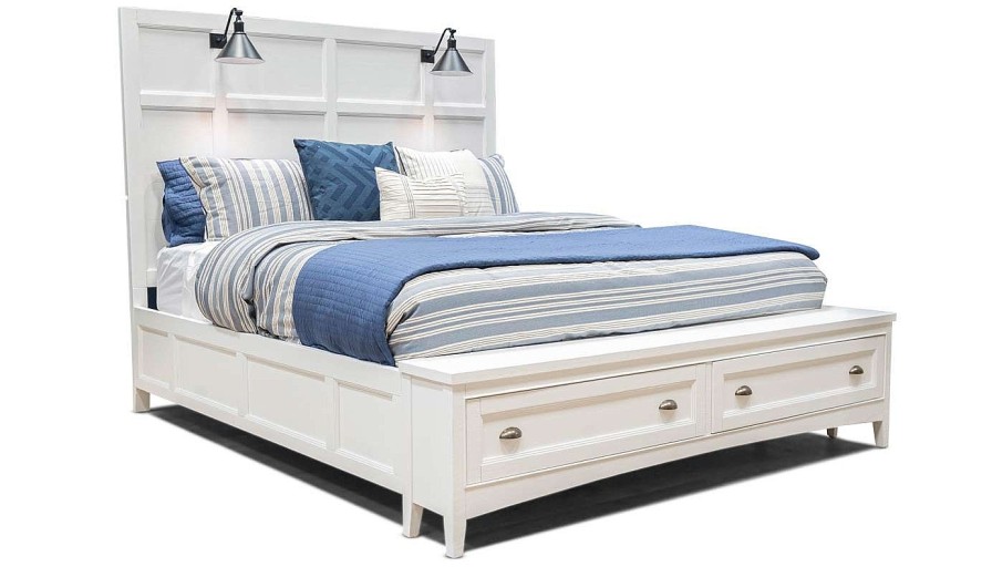 Bedroom Premier Craftsman King Beds | Gaines King Storage Bed