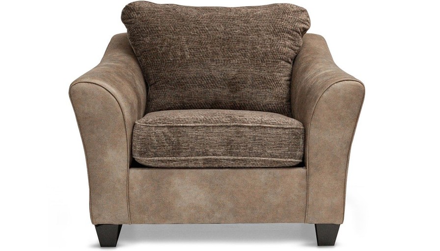 Living Room Dallas Sofa Company Upholstered Chairs | Corinth Tan Chair