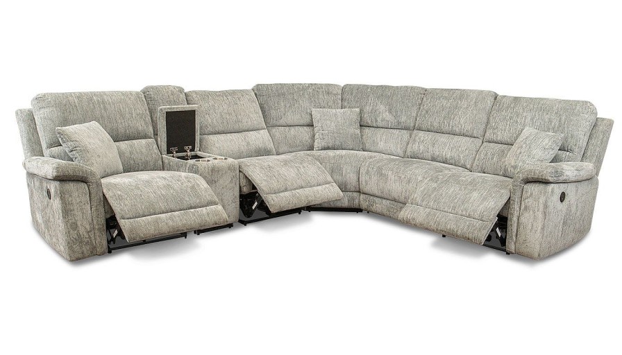 Living Room JB Home Upholstery Reclining Collections | Renegade Power Sectional