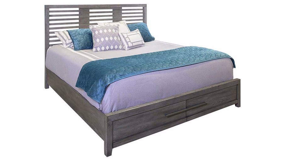 Bedroom JB Home Case Goods King Beds | Accolade King Storage Bed