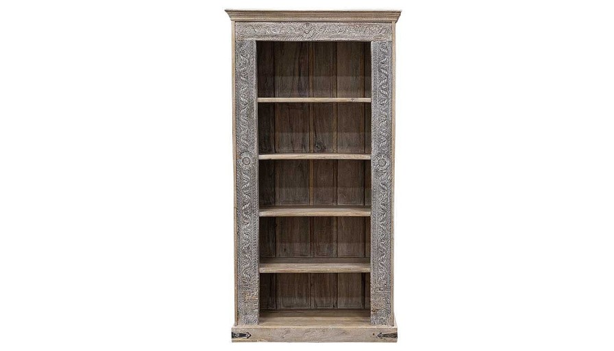 Accents World Piazza | Elea Carving Book Case