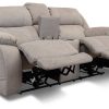 Living Room Dallas Sofa Company Reclining Loveseats | Port Arthur Ii Khaki Triple Power Loveseat