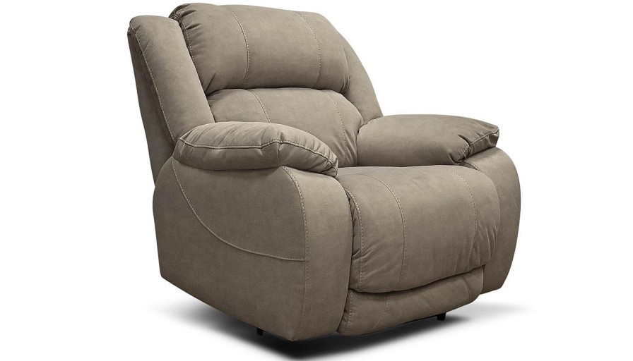 Living Room Dallas Sofa Company Recliners | Port Arthur Khaki Power Recliner