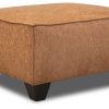 Living Room JB Home Upholstery Upholstered Ottomans | Rock & Roll Clay Ottoman