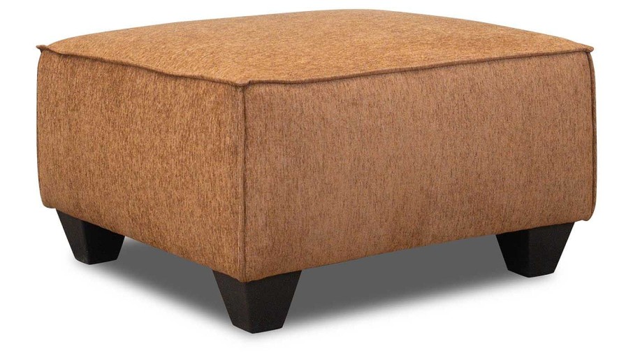 Living Room JB Home Upholstery Upholstered Ottomans | Rock & Roll Clay Ottoman