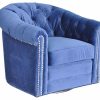 Accents JB Home Upholstery | Artemis Royal Blue Accent Chair