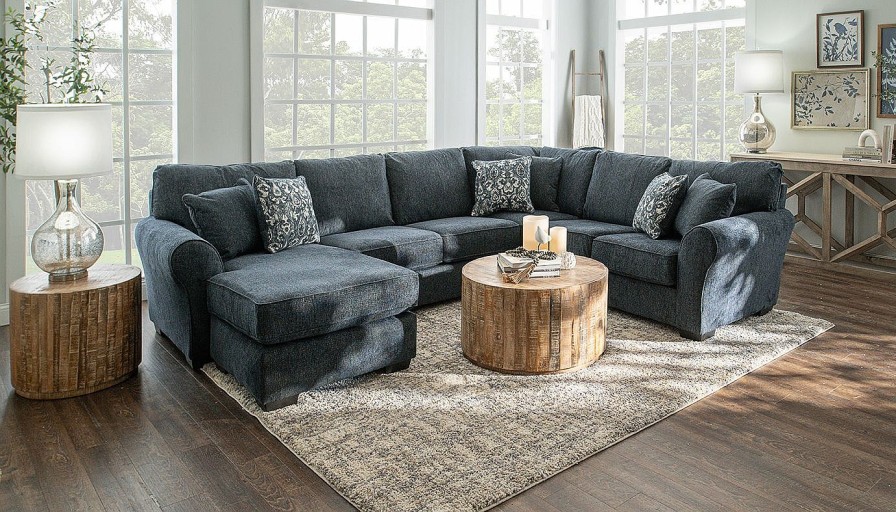 Living Room Home Zone Furniture Upholstered Collections | Abbott Sectional