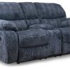 Living Room Dallas Sofa Company Reclining Loveseats | Lonestar Ii Ebony Power Loveseat